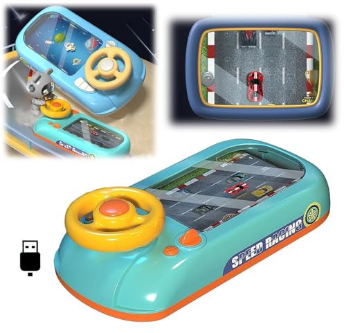 Children's Game Machine Game Competition Puzzle Simulation Driving Game Steering Accessories Toy Desktop Wheel