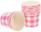 MAGICLULU 1 Satz Eisbecher Einweggeschirr Pudding Tasse Jelly Cups Pappbecher Puddingbecher Paper Cups Lebensmittelbehälter Zum Mitnehmen Kuchenbecher Aus Papier Eiskugelbecher Rosa 10st