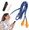 Uhngw Gehörschutz-Kopfhörer, Ohrstöpsel-Kopfhörer für die Arbeit,Tragbare Arbeitskopfhörer Ohrstöpsel-Kopfhörer - Leichte Noise-Cancelling-Headset-Plugphone-Ohrhörer für Laute Orte