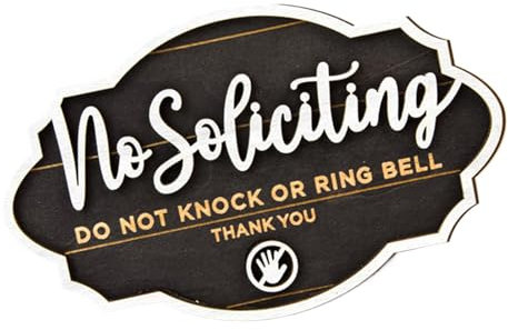 Cartel Prohibido Llamar Al Timbre,Placas Colgantes Para Puerta | Decoración De Madera Para Hogar, Reutilizables Para Bienvenida Y Regalos Para Casa Nueva Y Bodas