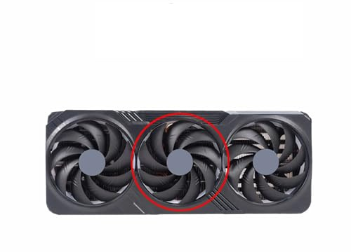 WLWOZMD 105MM PLD10020S12H Graphics card fan For Gigabyte for GeForce for RTX 4090 4080 Gaming OC Cooling Fan(Middle fan)