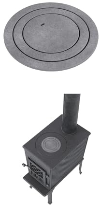 Ofenringe Feuer Herdring Ofenplatte Ofenring Gussringe Gusseisen 20 cm