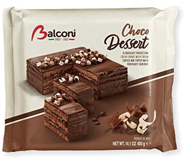3x Balconi choko dessert Schoko Torta Schokolade creme 400g kuchen cake