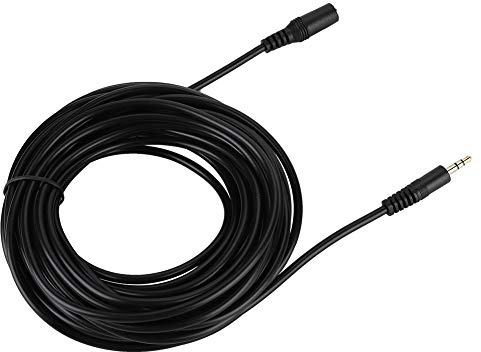 Sonew Cavo audio, cavo di prolunga ottico 3,5 mm maschio a femmina Jack Cavo aux per cuffie stereo per smartphone(10m)