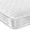 eXtreme comfort ltd Cooltouch Ortho-Tile Hybrid-Matratze aus Memory-Schaum und Pinna-Coil-Bonnell-Federkern-Matratze, Plüschgefühl, weiß, 18 cm tief, 75 cm x 190 cm