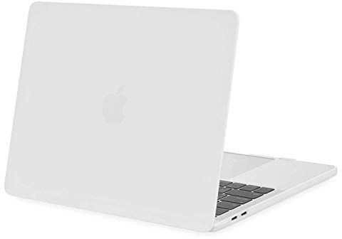 MOSISO Compatible with MacBook Pro 13 inch Case 2025 2024 2023 2022-2016 M2 M1 A2338 A2289 A2251 A2159 A1989 A1706 A1708 with/without Touch Bar, Plastic Hard Shell Case Cover, White