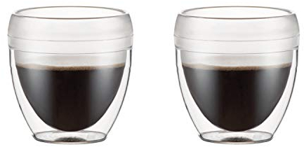Bodum 11894-10SA PAVINA Outdoor Becher, doppelwandig, Kunststoff, 0,6 l, 2 Stück, Klar