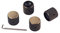 Alnicov Electronic Guitar Control Knobs Bronze Metal Volume Tone Control Dome Knobs for Guitar Bass Parts 4Pcs