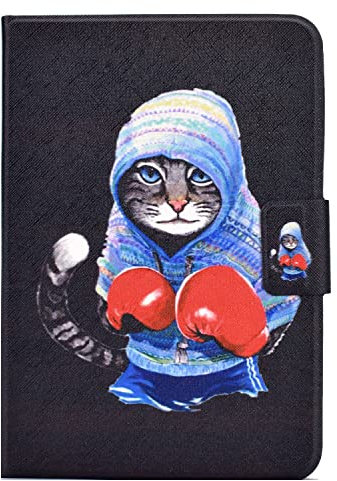 Bspring Case Compatible with iPad Mini 6th Generation (2021 Model, 8.4-inch) Folio Smart Stand Cover with Card Slot & Auto Sleep/Wake,Boxer