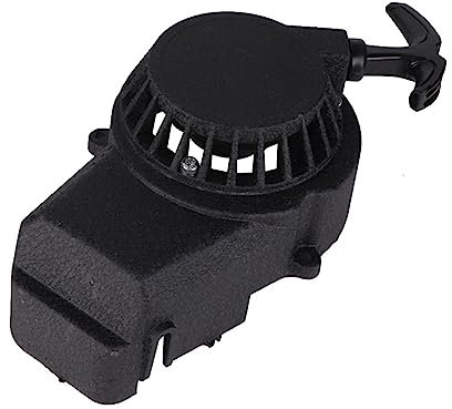 mini starter pocket bike starter 2 takt Motor-Zugstarter aus Reinem Aluminium 2-Takt-Zugstarter für Pocketbike oder ATV 47/2-Takt-Motoren in Mini Dirt Bike Schwarz