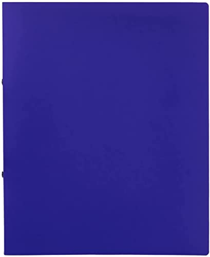 Idena - Ringbuch DIN A4, im 12er Set, 2-Ring-Mechanik, 20 mm breit (blau)
