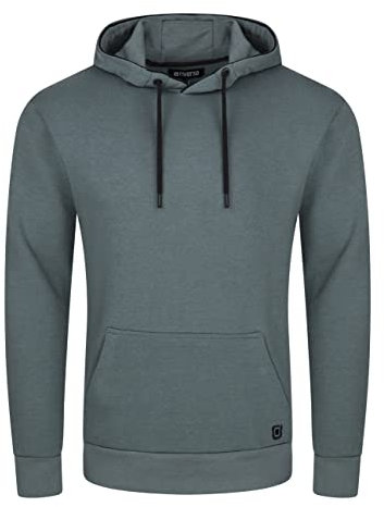 riverso Hoodie Herren Regular Fit RIVEnno Kapuzenpullover Pullover Sweatshirt 3XL, Größe:3XL, Farbe:Turbid Blue