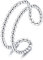 Roheafer 925 Sterling Silber Zehenringe für Damen Verstellbarer Offener Manschettenring Hypoallergene Türkis Keltischer Knoten Vintage Band Ringe für Herren Damen Mädchen