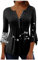 Urban Classic Damen Tshirt Regenbogen Tshirt Herren Aufdruck Chiffon Oberteil Schwarz Langarmshirt Spitze Schwarz Basic Shirt Weiss Damen Cute Blouse Tshits Damen Aesthetic Klamotten Pulli Grün