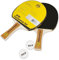 Borussia Dortmund Unisex – Erwachsene 22330100 Tischtennis-Set, Schwarzgelb, One Size