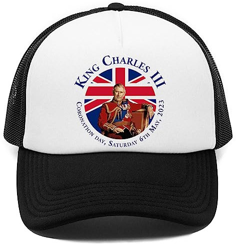 King Charles Coronation Kappe Baseball Rapper Cap