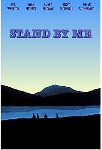 Poster Stand By Me Poster, Vintage-Tv-Filmplakat, Wandkunst, Bilder, Leinwand, Malerei, Poster Und Drucke, Heimdekoration 50X70Cm Kein Rahmen