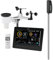 Bundle aus dnt WiFi-Wetterstation WeatherScreen PRO, Wetter- und Raumklima stets unter Kontrolle, Datenlogger-Funktion, App, Schwarz/Weiß, DNT000008 + dnt Bodentemperatursensor, DNT000020