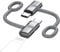 RAVIAD Adaptateur Lightning vers USB C Lot de 2, Adaptateur Lightning Femelle vers USB C Mâle, Charge Rapide pour iPhone 15 Series, Galaxy S24/S23, MacBook, Pad, Pixel et d'autres Appareils de Type C