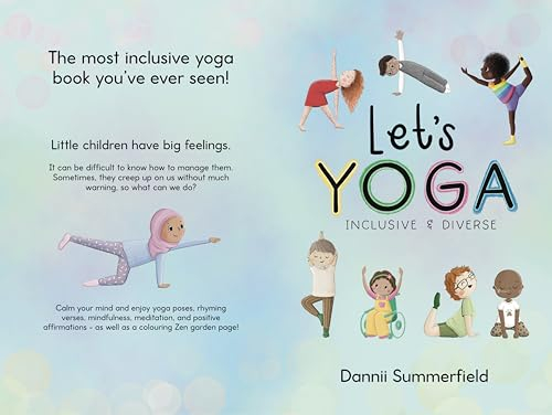 Let’s Yoga: Diverse and inclusive mindfulness yoga activity book for children (English Edition)