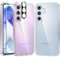 FNTCASE für Samsung Galaxy A55-5G Fall: Klare schlanke stoßfeste Handy-Schutzhüllen | Anti Vergilbung Kratzer Dropproof Rugged TPU Bumper Transparent Protection Phonecase(Klare)