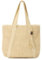 EVEOUT Sac à bandoulière en paille pour Femmes Filles Sac à main d'été en paille Cabas Sac de plage tissé pour vacances voyages(Beige 02)