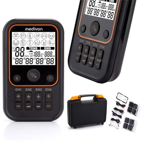 Medivon OdinFlex PRO Muskel Elektrostimulator für EMS/TENS, Trainingsgerät