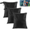 AIVORO 3 Piezas Bolsa ropa Mojada Piscina 50cm x 60cm, Reutilizable Bolsa Impermeable Piscina, Bolsa Impermeable Bebe, Bolsa Pañales Bebe con Cremallera, Adecuado Guarda Trajes de Baño y Ropa Sucia