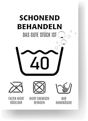 Schonend Behandeln Das Gute Stück ist 40 Karte Geburtstag Runder Geburtstag Geburtstagskarte (KT_038)