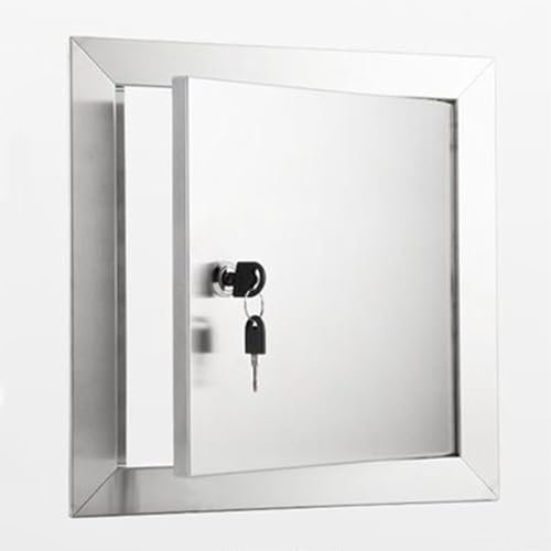 Metal Access Door Electrical Panel Cover, Plumbing Access Panel for Drywall Ceiling, Stainless steel Wall Access Doors, Wall Hole Cover for Outdoor and Indoor Use
