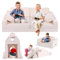 CUPCHID Kindersofa,modulare Kinderspielcouch, Kindersofa,Schlafzimmer- und Spielzimmermöbel für Kleinkinder, umwandelbares Schaumstoff (14er Set - beige)