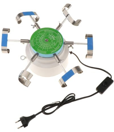 LOVIVER Dispositivo di Carica per Orologi Automatico Tester Professionale - Contiene fino a 6 Orologi 220V