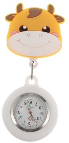 VALICLUD Einziehbare Haken Taschenuhr aus Quarz und Metall, 1 Stück