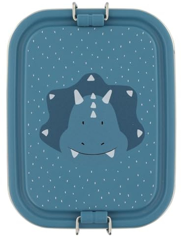 Trixie - Children's Stainless Steel Lunch Box - Small Model (Mr. Triceratops)