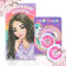 Ylvi Haarkreide + TOPModel Lidschatten Set BEAUTY and ME - Farbenfrohe Styles für Haare und Make-up