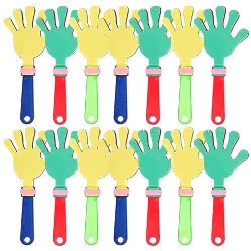 Happyyami 1set Clapping Hang Star Pie Explosion Proof Pouch Cute Plant Pots Funny Plant Pots Miniature Battery Protective Pouch Outdoor Fiestas Portable Heating Patch Wand 24pcs