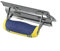 ZiStarlilife Stainless Steel Concrete Hand Edgers, Concrete Edging Trowel Groover Hand Tools for Plaster Cement Finishing of Cement and Plaster(b)