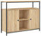 CozyAbode Sideboard Sonoma-Eiche 100x35x80 cm Holzwerkstoff