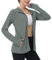 Women's Hoodies Zip Up Running Jacket Sun Protection Hooded Summer Quick Dry UPF 50+ UV Protection Jacket with Pocket Lightweight Athletic Slim Fit Hoodies Long Sleeve Top Sports Gym Full Zip Shirts