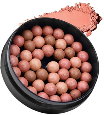 Rouge Pulver Perlen - Akkord Rouge | Sofortiges Ergebnis | Langanhaltendes Konturen-Make-up | Glanz und Sculptage | Face Illuminator Field | Besondere Anlässe