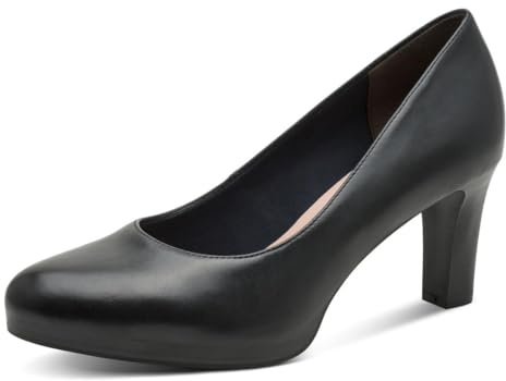Tamaris Escarpins Femme à Talon Bloc Cuir