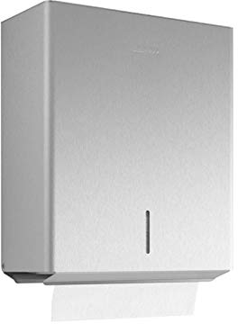 Wagner Ewar Handtuchspender 500 Bl. PP113 Edelstahl für Aufputzmontage, Variante:Edelstahl poliert