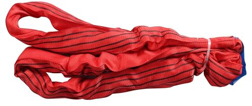 Rundschlinge 5000 kg / 5 t Tragkraft 1 m Nutzlänge | 2 m Umfang | Hebeschlinge Kranschlinge extrem hohe Festigkeit