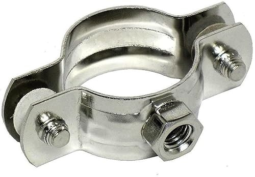 Edelstahl Rohrschelle aus V4A (131-135 mm)