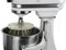 Whisk Wiper® PRO kompatibel mit KitchenAid Bowl-Lift Standmixern – Mischen Sie ohne das Chaos – das ultimative Standmixer-Zubehör – nur kompatibel mit 6-Draht-Schneebesen (Farbe: transparent)