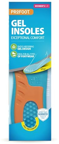 Profoot Gel Insoles Women's 5-9