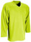 CHAMPRO Unisex-Jugendliche Faceoff Hockey-Trikot Hockeytrikot aus Polyester, Optisches Gelb, X-Large
