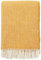 Klippan Preppy Wolldecke 130x200 cm senfgelb