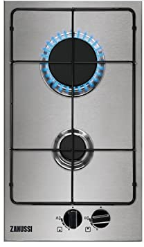 Zanussi Series 20 30cm Domino 2 Burner Gas Hob - Stainless Steel