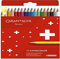 Caran d'Ache Swisscolor Karton Etui mit 18 wasserfesten Farbstiften, bunt, os, 7630002343329